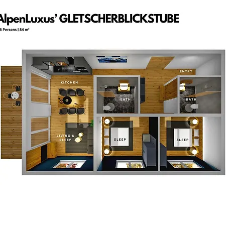 Gletscherblickstube - Sunny Balcony & Car Park By Alpenluxus * Fuegen